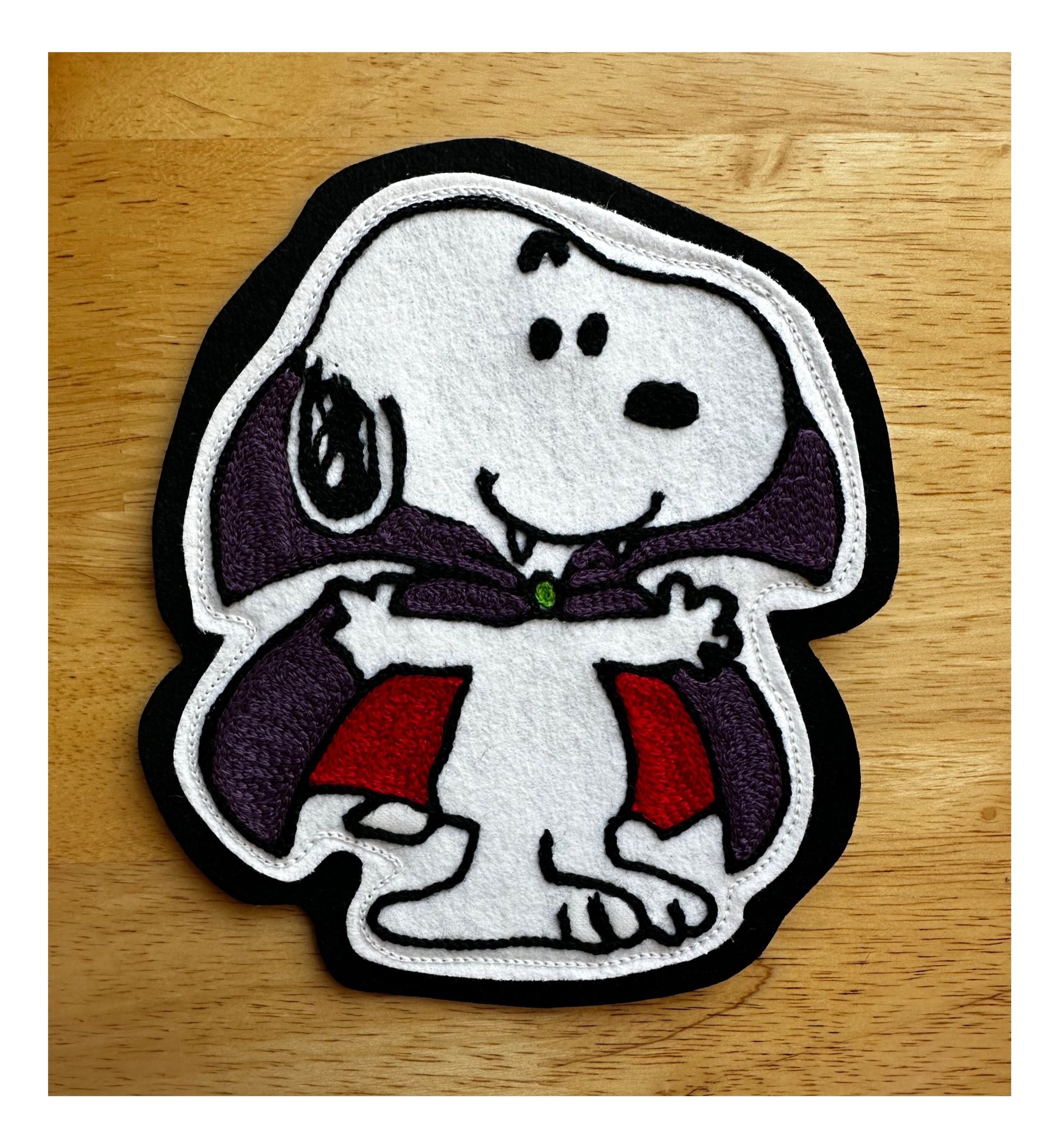 Vampire Snoopy Patch