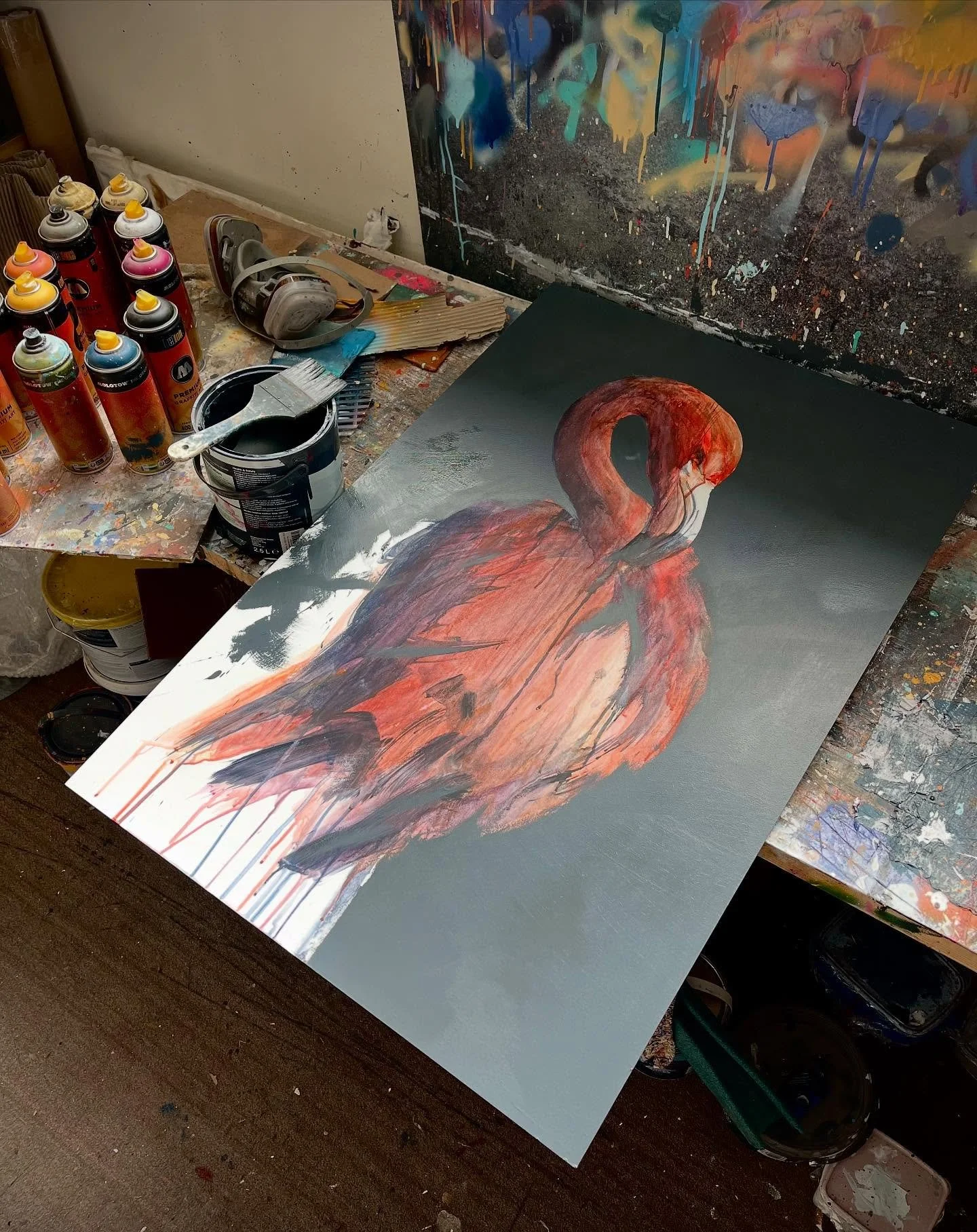 Working on a new collection exploring new ideas and challenging myself for my upcoming exhibition. Expect lots of colour, abstraction and detail. 
I&rsquo;ll be at @sohofineartstratford on Saturday 20th September 💪