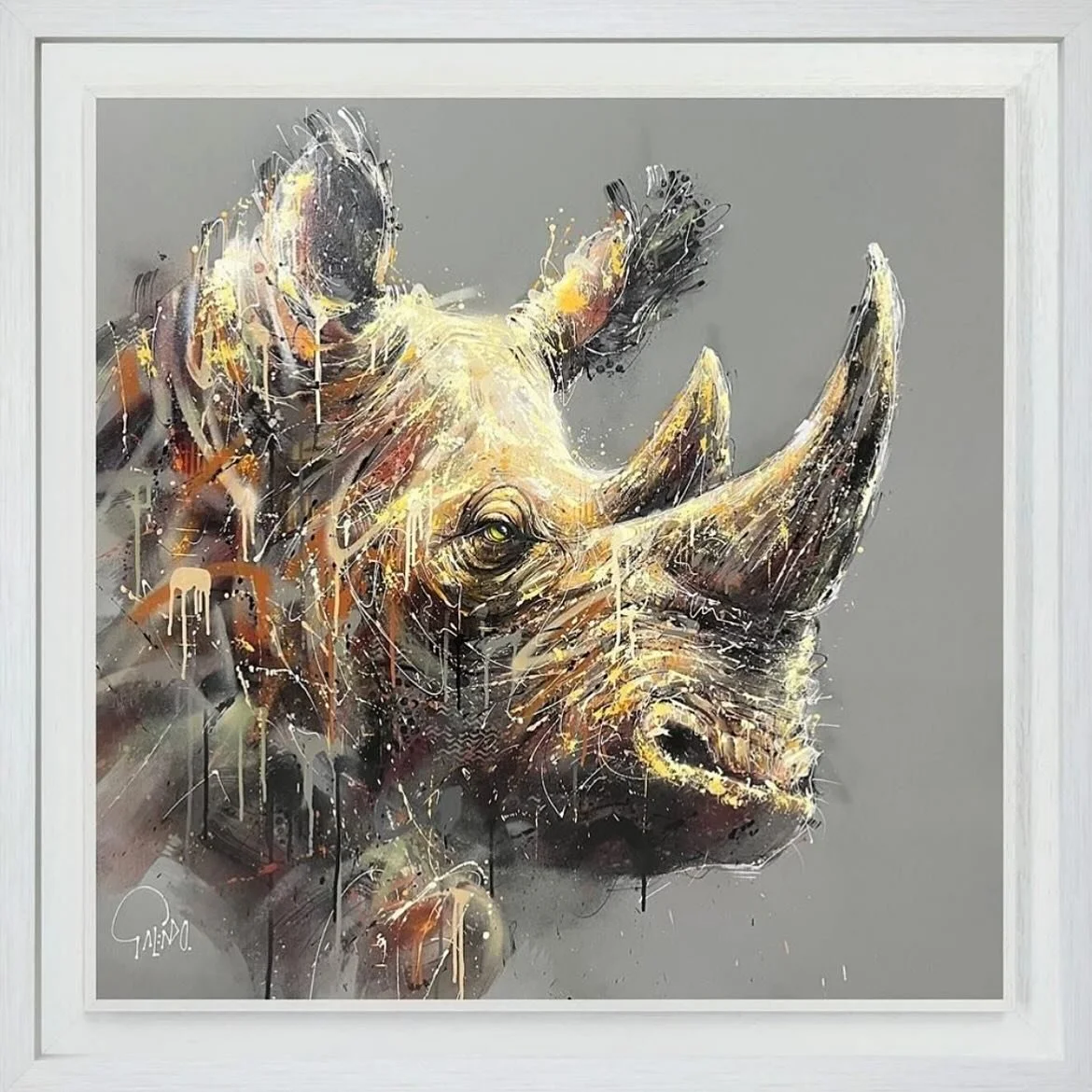 🟢 Available! 🟢 
&ldquo;Frank&rdquo; is currently for sale, this majestic beast is 1mx1m and would control any room he stands.
Currently hanging on the wall for &pound;2450 at the wonderful @lyndseyjarvagallery 
Message for more info. 
.
.
#artforsa