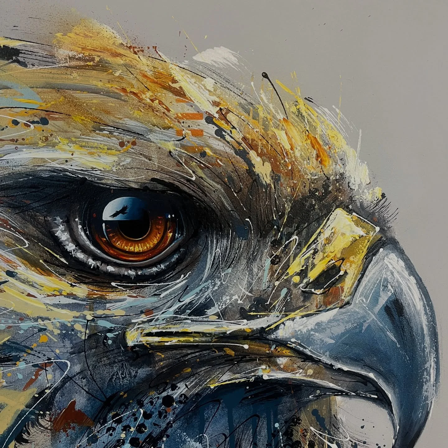 &ldquo;Aero&rdquo; 🦅 
This will be on show at an upcoming coming event this Saturday at @wingates_gallery in Market Harborough. 
More info on my website. ✔️