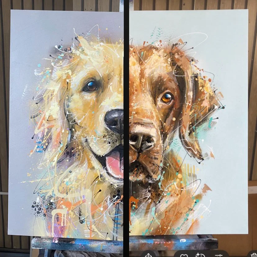 Always nice seeing where my paintings end up!

Thank you @gorrykelly and @judy.fitch1960 🙏🏻

If you&rsquo;re interested in a commission, drop me a message and let&rsquo;s chat!