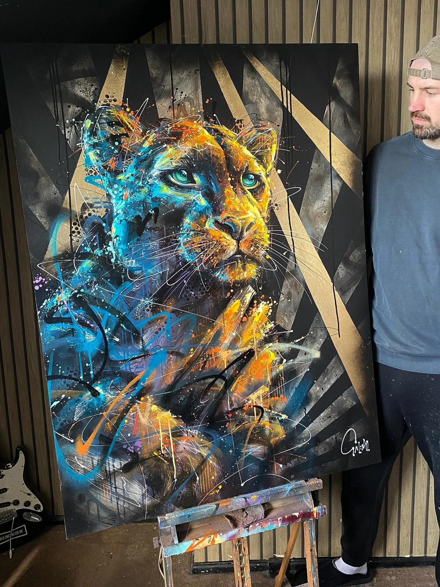 &ldquo;ONYX&rdquo; - the first of a new &lsquo;Titan Series&rsquo;. 

After over 6 years of wildlife art, I wanted to immortalise the animals that took me from a new, unsure, self-doubting artist trying finding my way, to where I am today. Each Titan