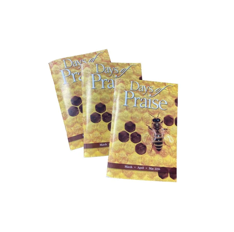 BOOKLET - Days of Praise March - May 2026