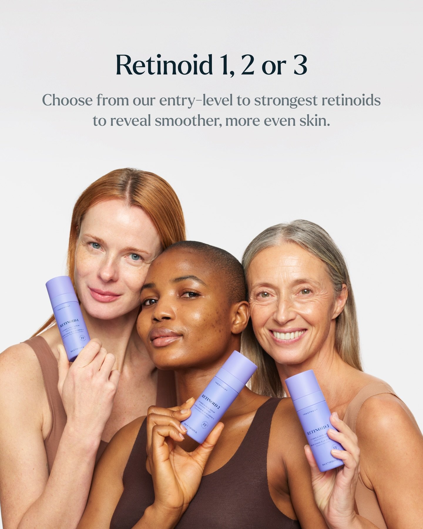 RETINOID 1, 2 or 3 which one is right for your skin? ✨

If you&rsquo;ve been thinking about introducing a retinoid (or levelling up the one you&rsquo;re using), Skin Rocks by Caroline Hirons makes it simple with a 3-step system, designed to grow with