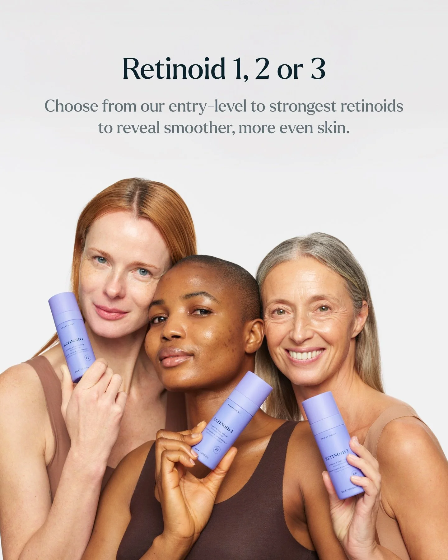 RETINOID 1, 2 or 3 which one is right for your skin? ✨

If you&rsquo;ve been thinking about introducing a retinoid (or levelling up the one you&rsquo;re using), Skin Rocks by Caroline Hirons makes it simple with a 3-step system, designed to grow with