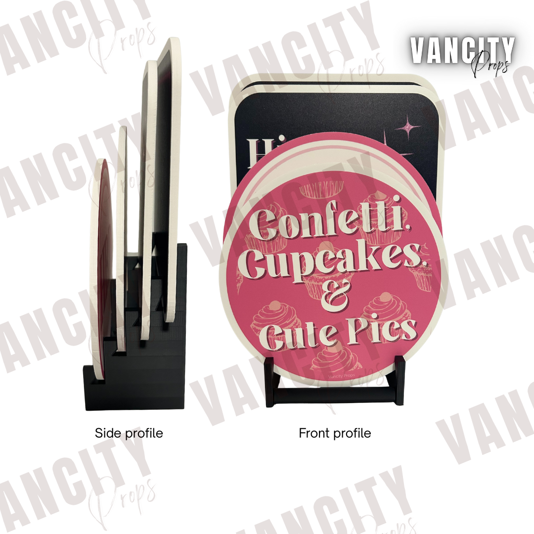Photobooth Prop Stand — Vancity Props