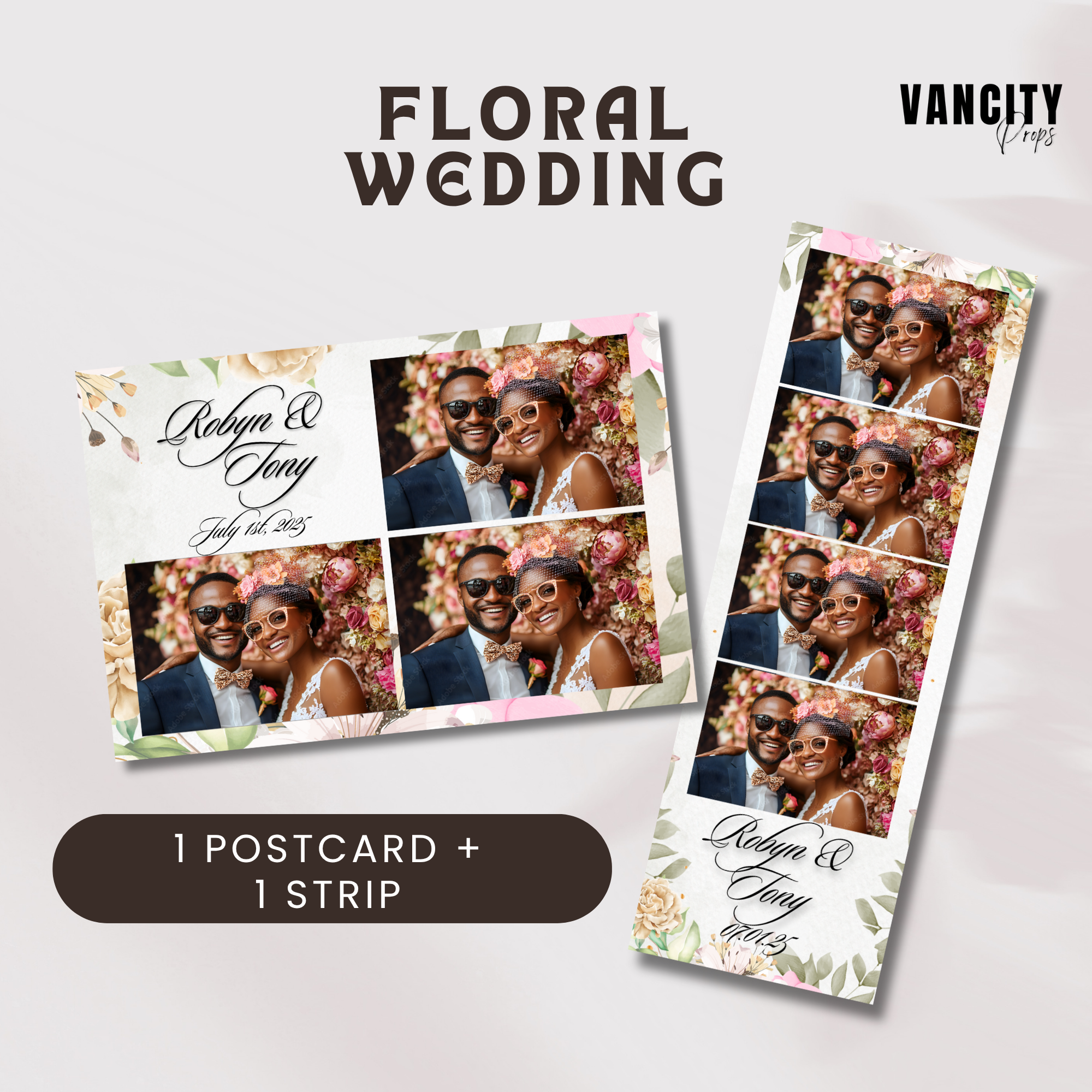Floral Wedding Template