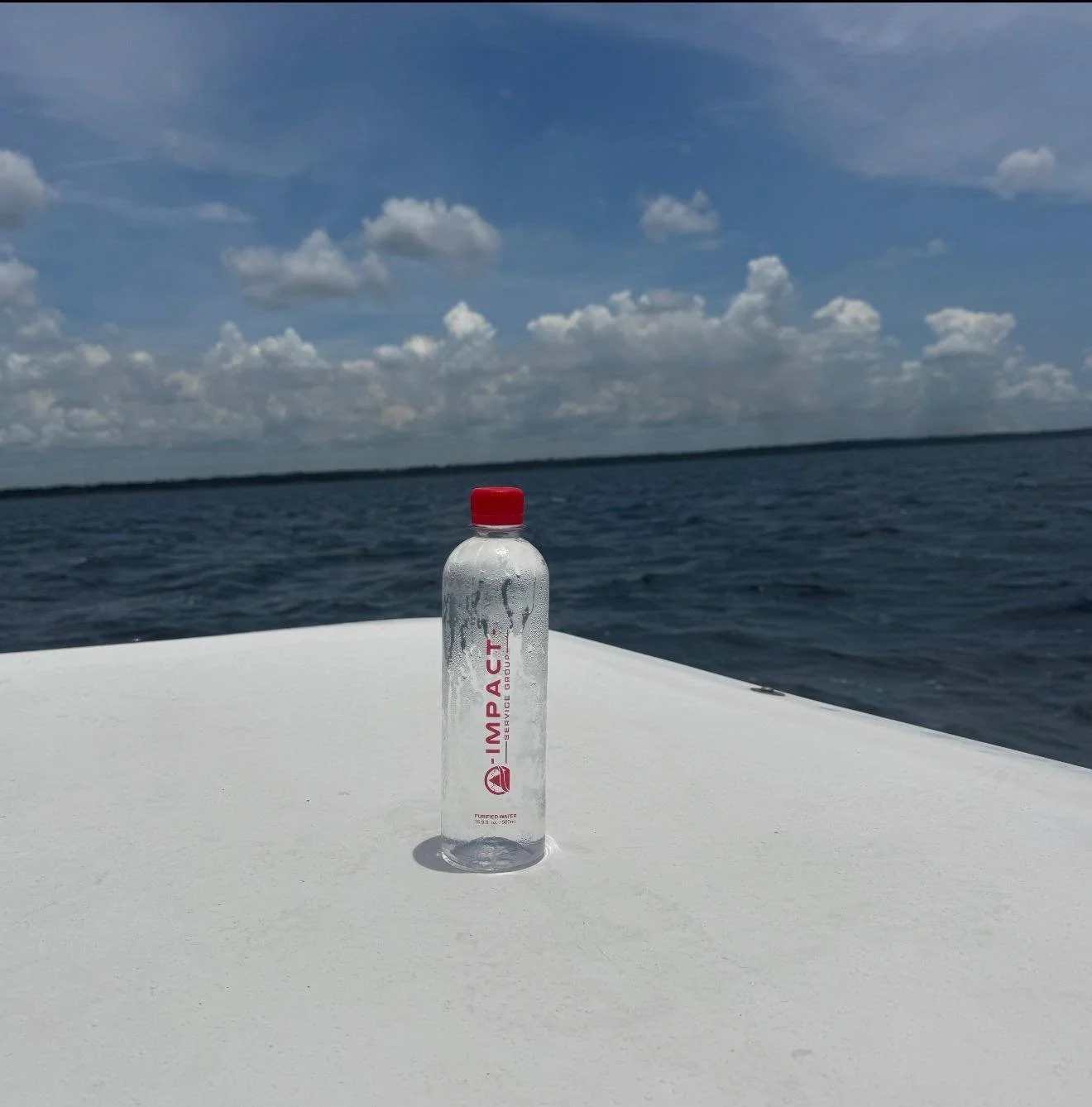 The weather in Georgia said storm warning&hellip; this IMPACT bottle said beach day. 🌊😂
