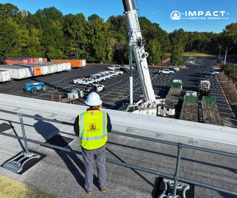🏗️ Big lifts require more than equipment, they require planning, precision, and the right team behind every move.

At IMPACT, our team coordinates every detail to keep projects moving safely, efficiently, and on schedule. From rooftop operations to 