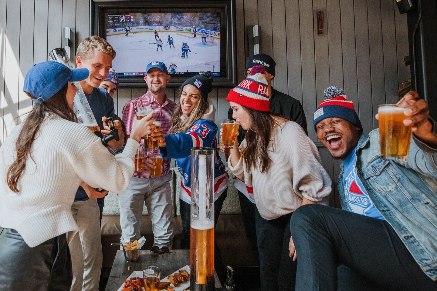 Two Rangers games. One go-to spot. 🏒

Catch all the action tomorrow and Saturday at your favorite Rangers spot!

🔵 HH M-F 4-6pm
🔴 Game Day Specials