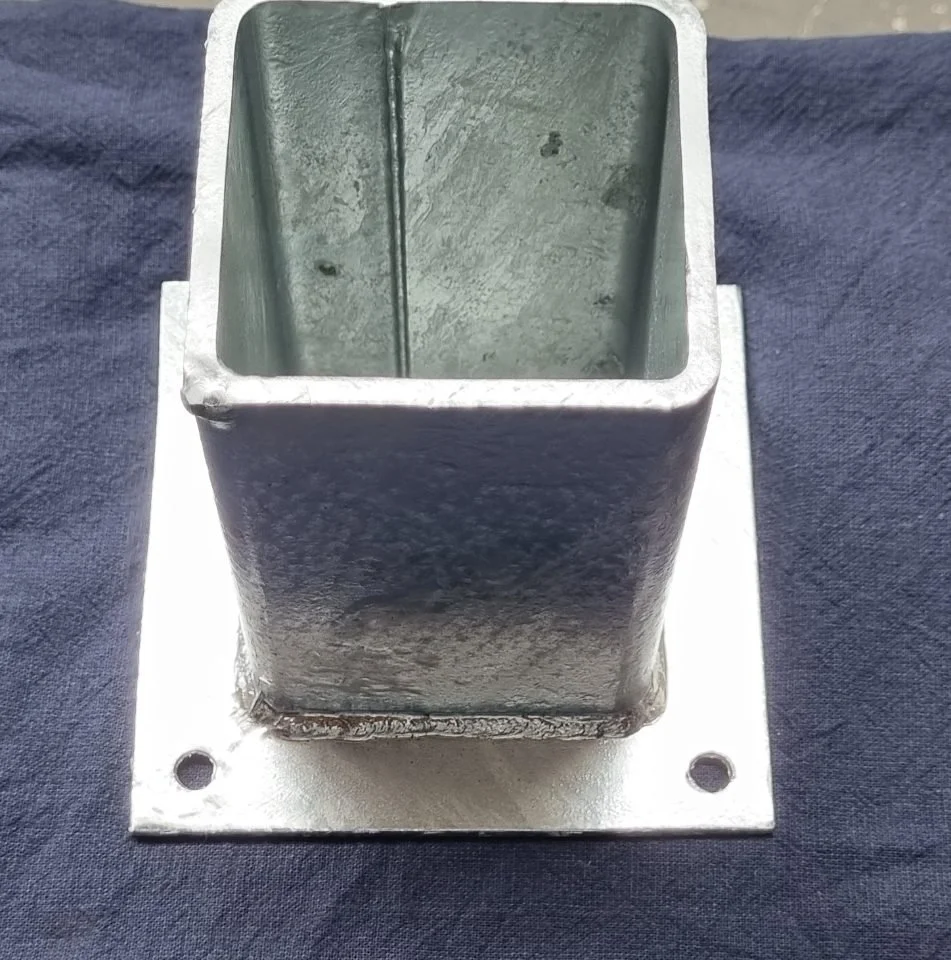 Individual Galvanized Pergola Base Brackets