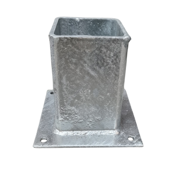 Individual Galvanized Pergola Base Brackets