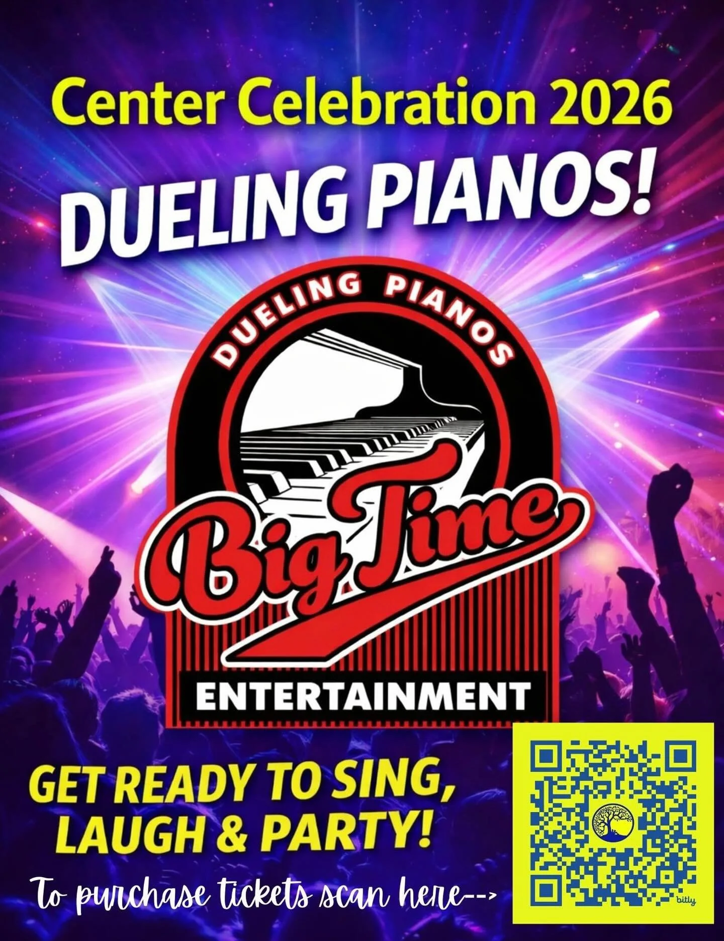 🎹🔥 THIS. IS. HAPPENING. 🔥🎹

Center Celebration 2026 just got even better &mdash; DUELING PIANOS are taking over the night with Big Time Entertainment, and it&rsquo;s going to be loud, interactive, and ridiculously fun.

Think:
🎶 crowd-driven son
