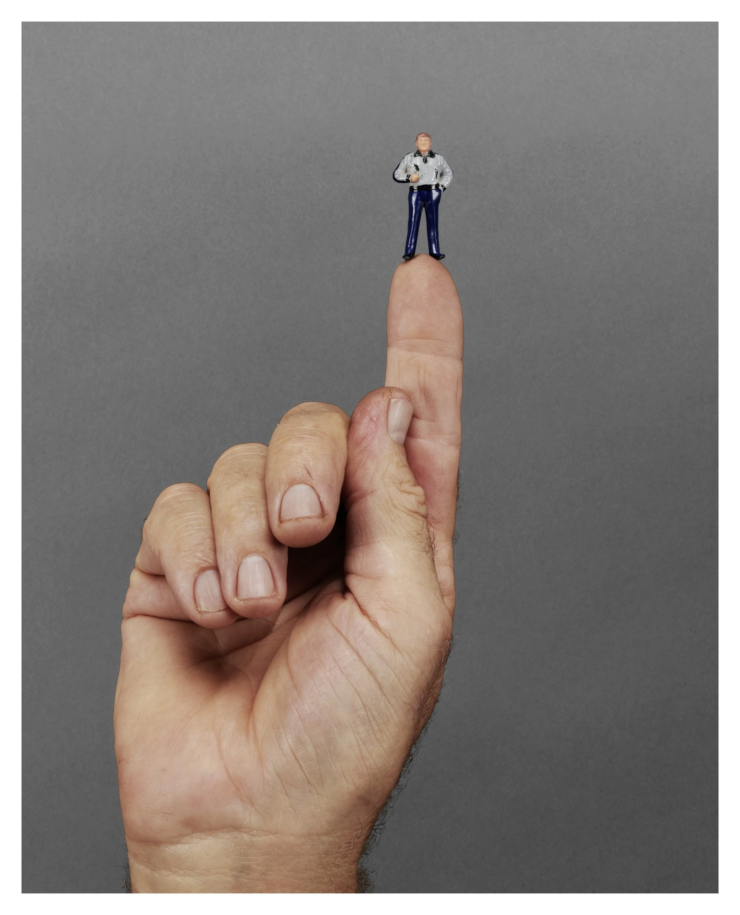 #5 - Figure on Finger - [10"x8"]