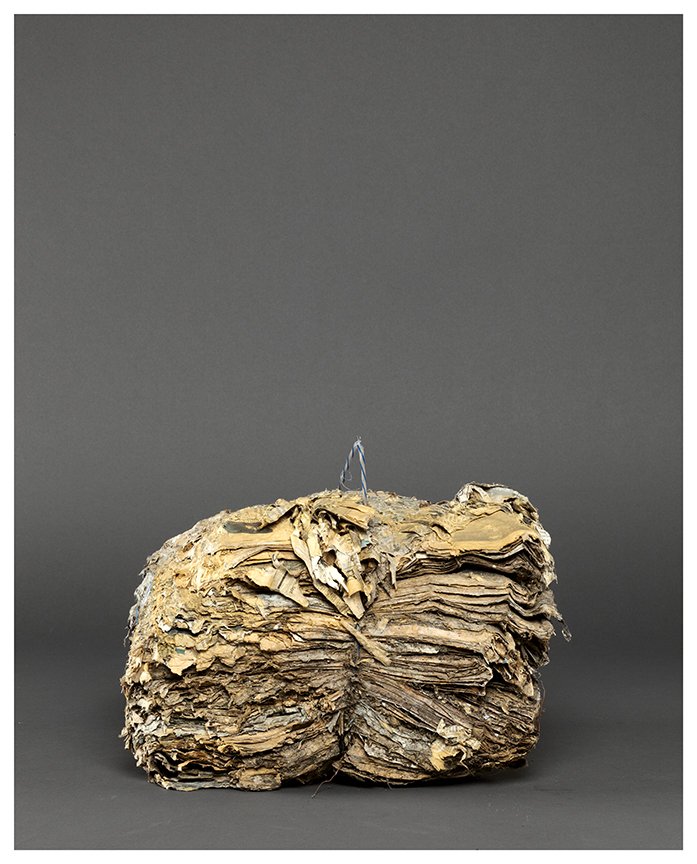 #43 - Newspapers (String Front to Back) - [15"x12"]