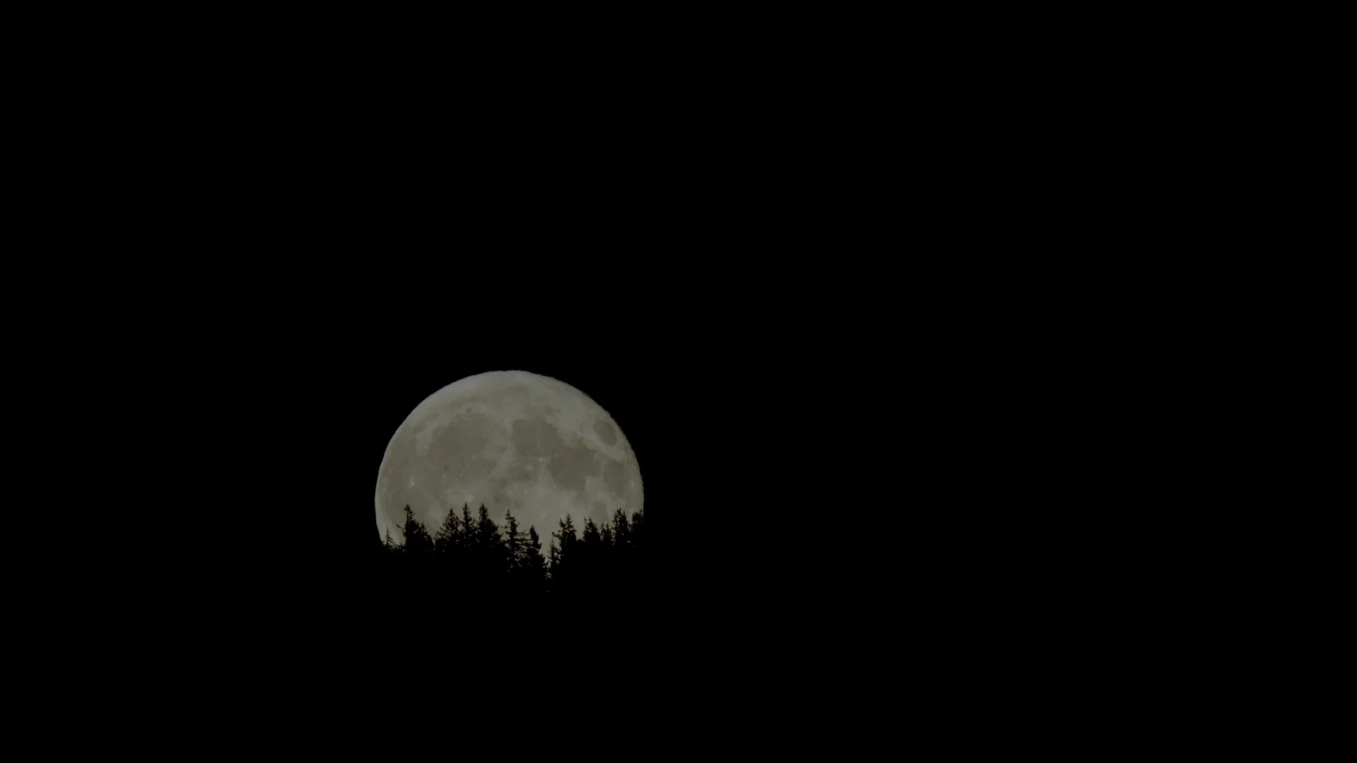 Moonrise from Abbotsford