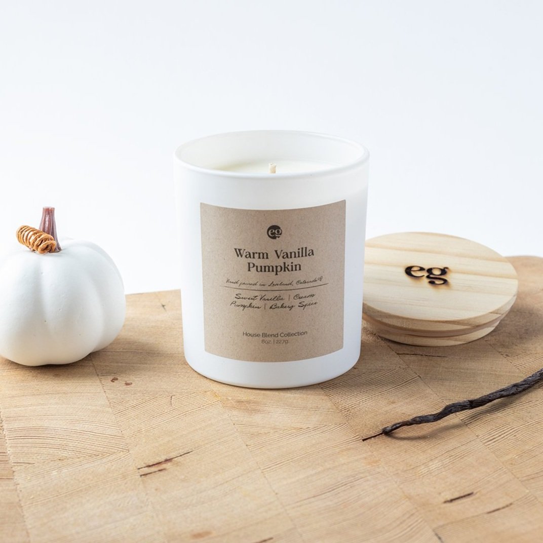 Warm Vanilla Pumpkin Candle
