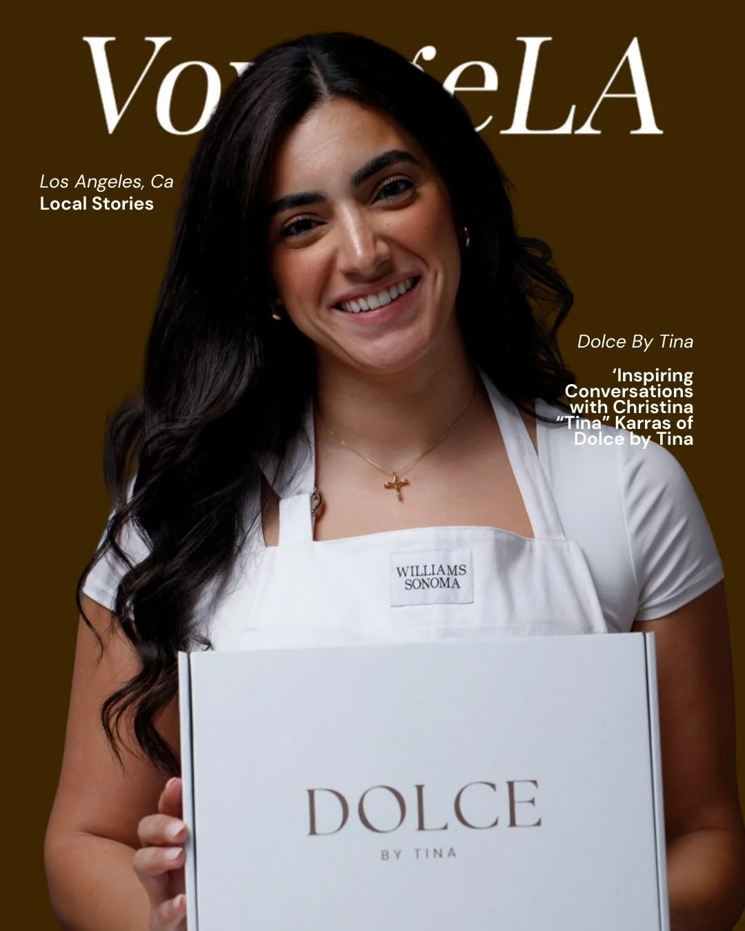 Check out Tina&rsquo;s interview with Voyage LA, an inspiring conversation about her journey founding Dolce by Tina. 

#journey #baker #cookies #foodinspo #dolcebytina
