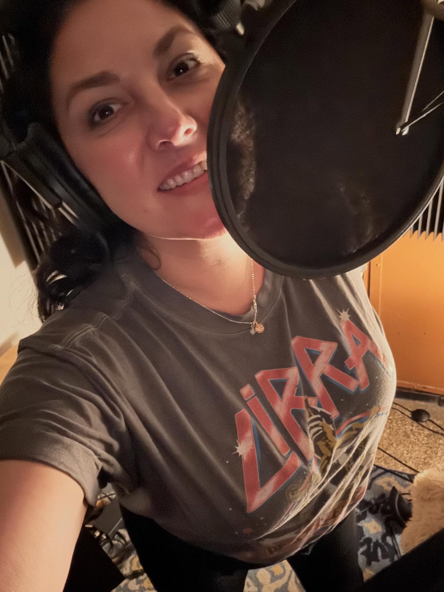 Spent the day in my happy place. Creating songs is like putting together a sonic jigsaw puzzle. Finding the pieces that will make the most beautiful picture. I&rsquo;m so excited for this next chapter 💃🏽🎤🎸🎵