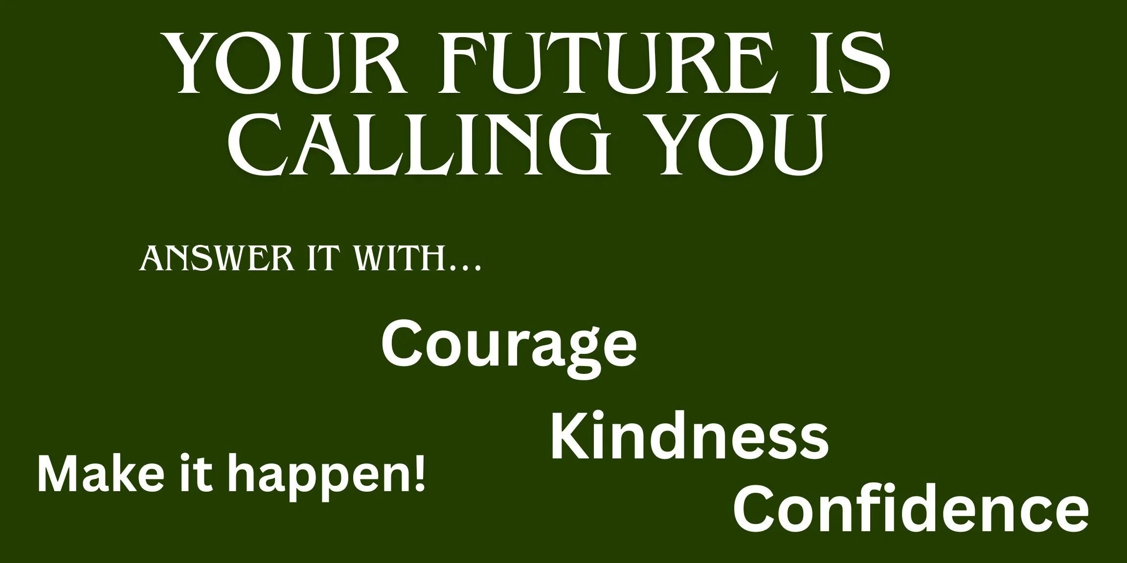 Your Future is Calling by Veronique