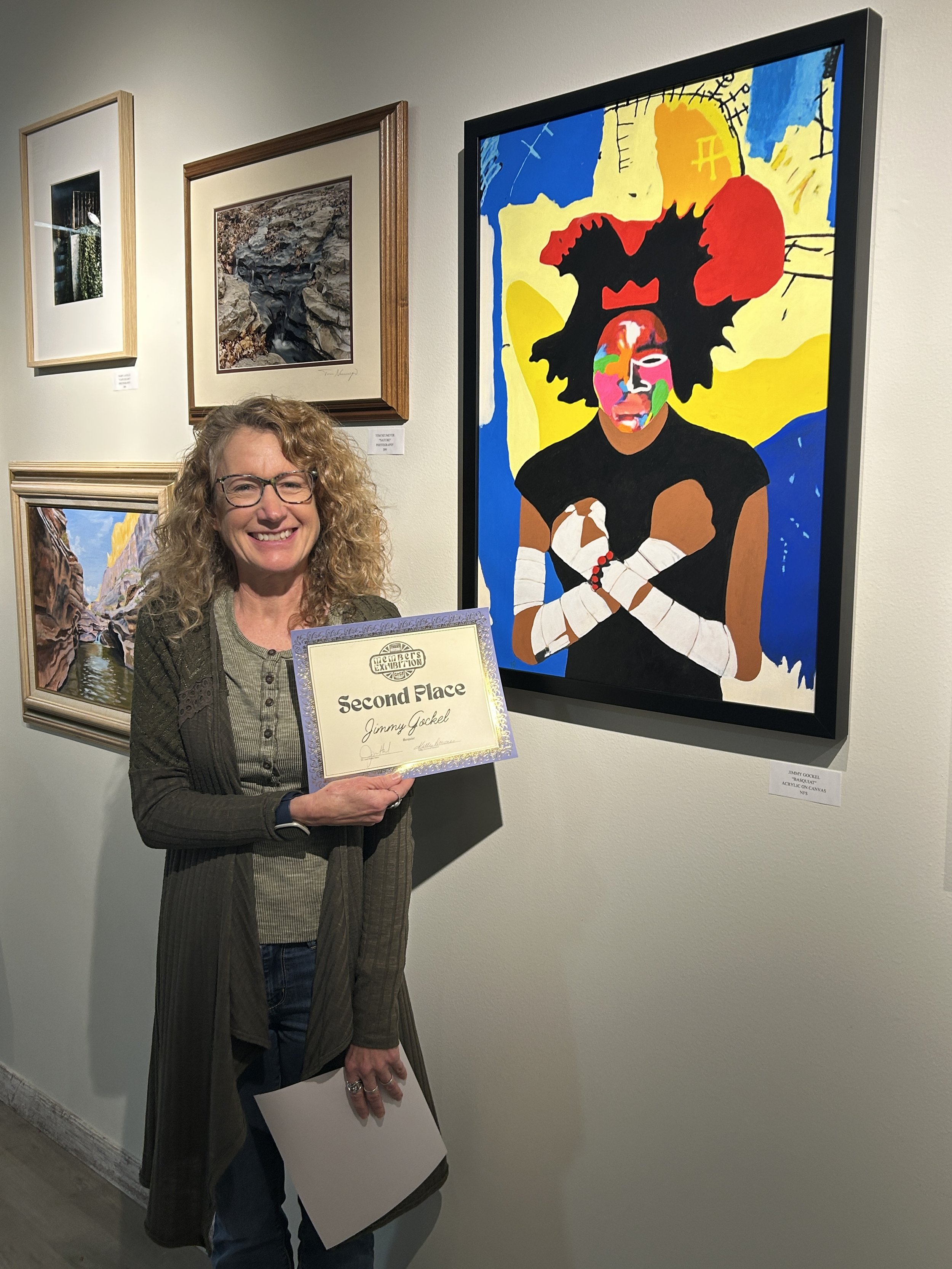 Second Place: Jimmy Gockel "Basquiat"