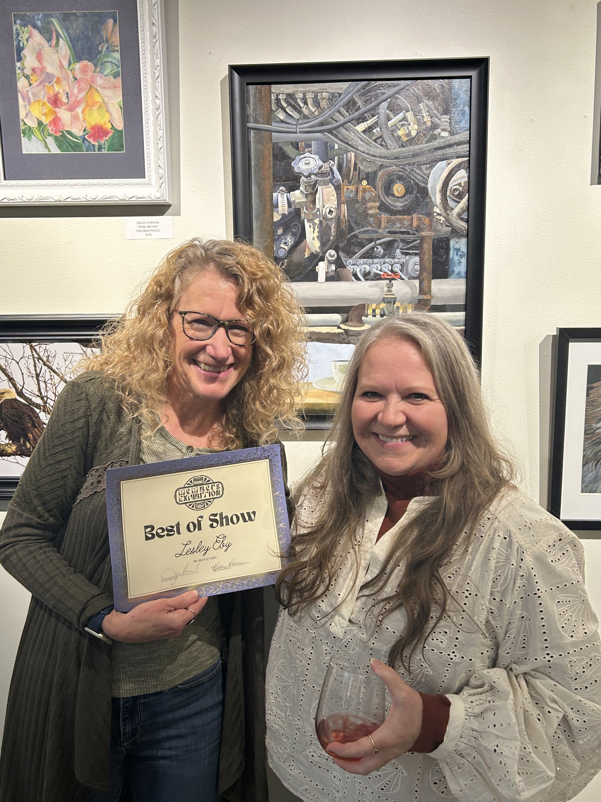 Best of Show: Lesley Eby "The Myth of Coffee"