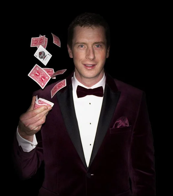Magiker magic Denis Stone tryllekunstner magi show book booking event leie julebord