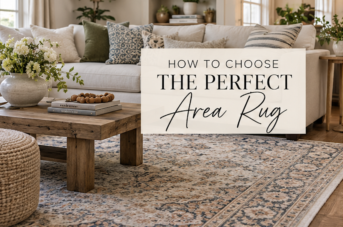 How to Choose the Perfect Area Rug