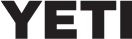 YETI logo in black text