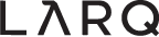 LARQ logo in black text on a white background.
