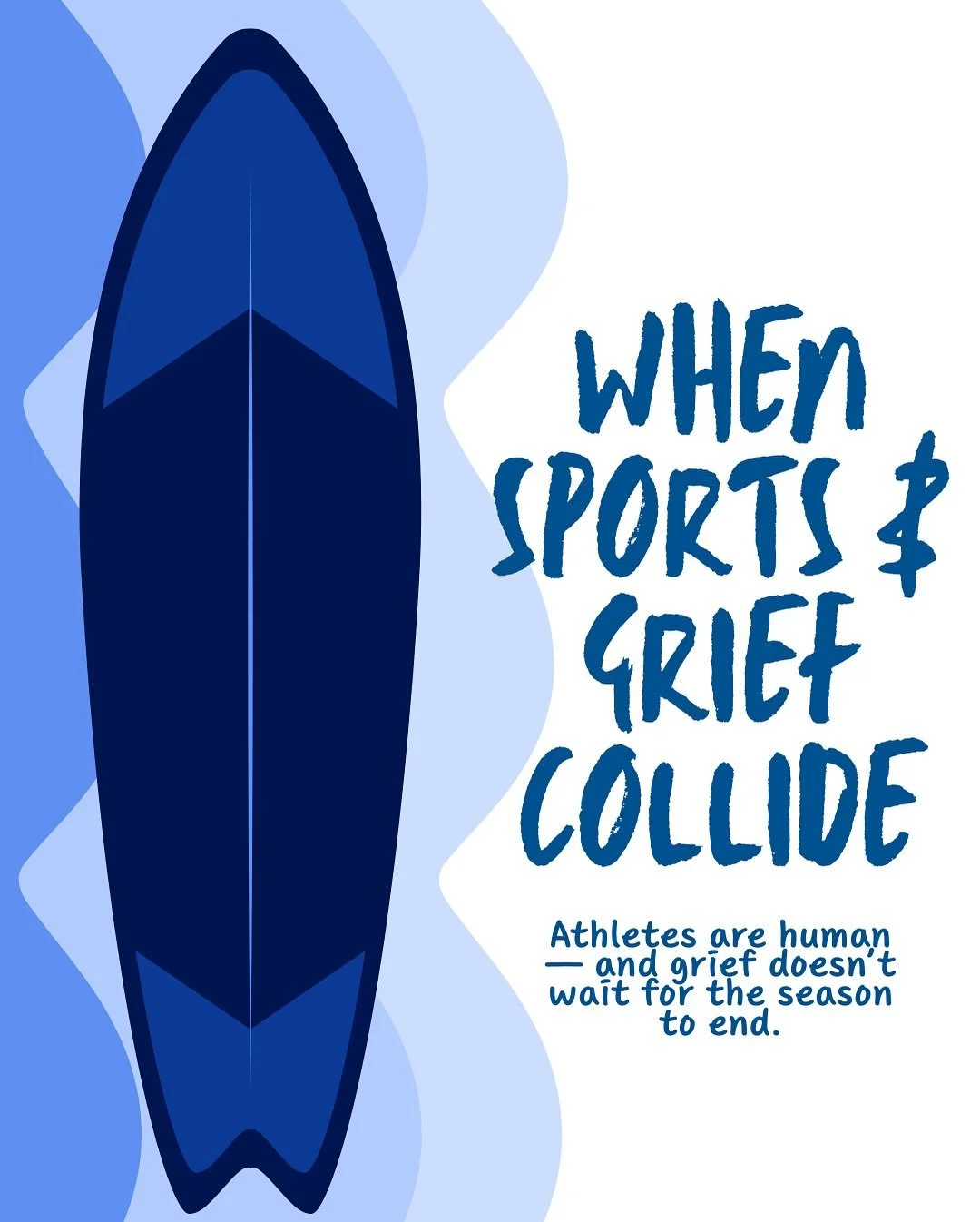 Grief shows up in all of us &mdash; athletes, performers, students, parents, everyone.
The difference?
Athletes are often expected to compete through the pain.
If you&rsquo;re coping with loss or heartbreak while still trying to &ldquo;show up,&rdquo
