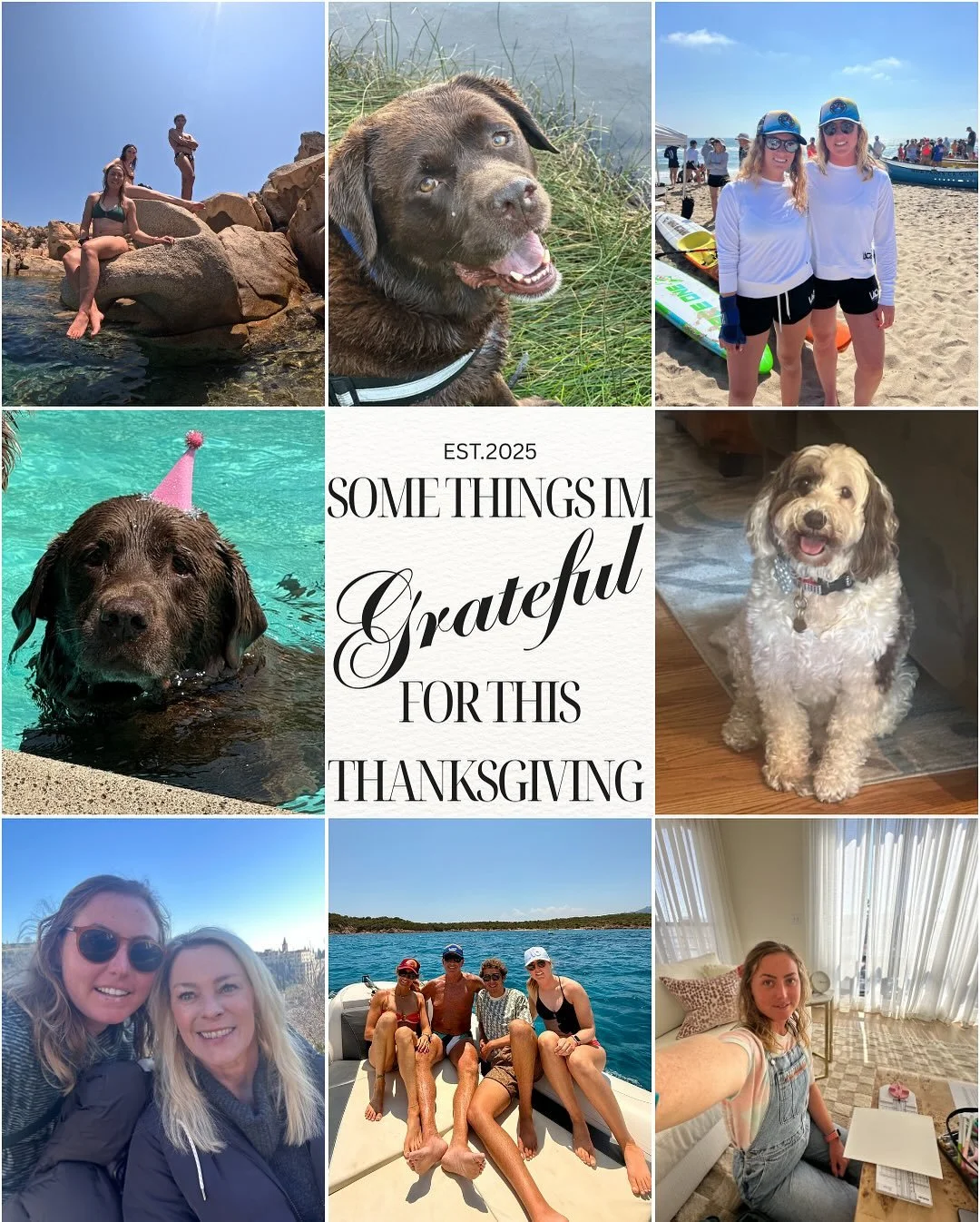 Happy Thanksgiving! Here are a few things I&rsquo;m grateful for over the past year! What are you grateful for this thanksgiving?