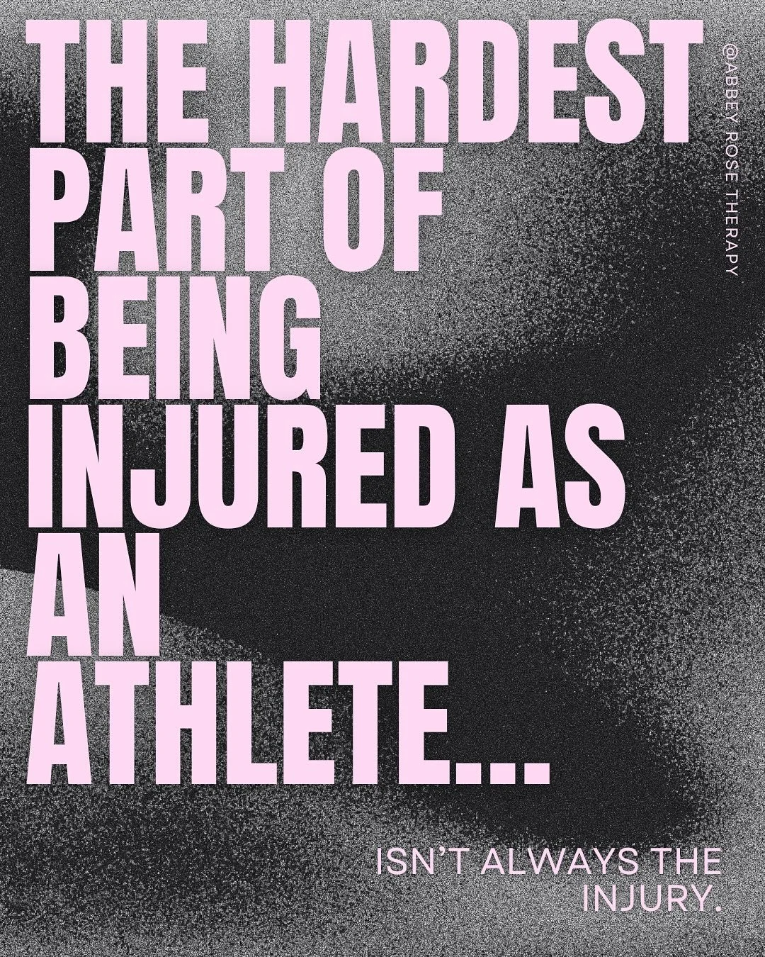 Injury&rsquo;s are not fun! I&rsquo;m here to help and walk through this process with you 🩵