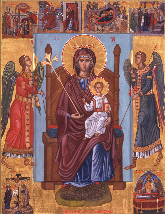 Our Lady of Walsingham Icon (Discounted)