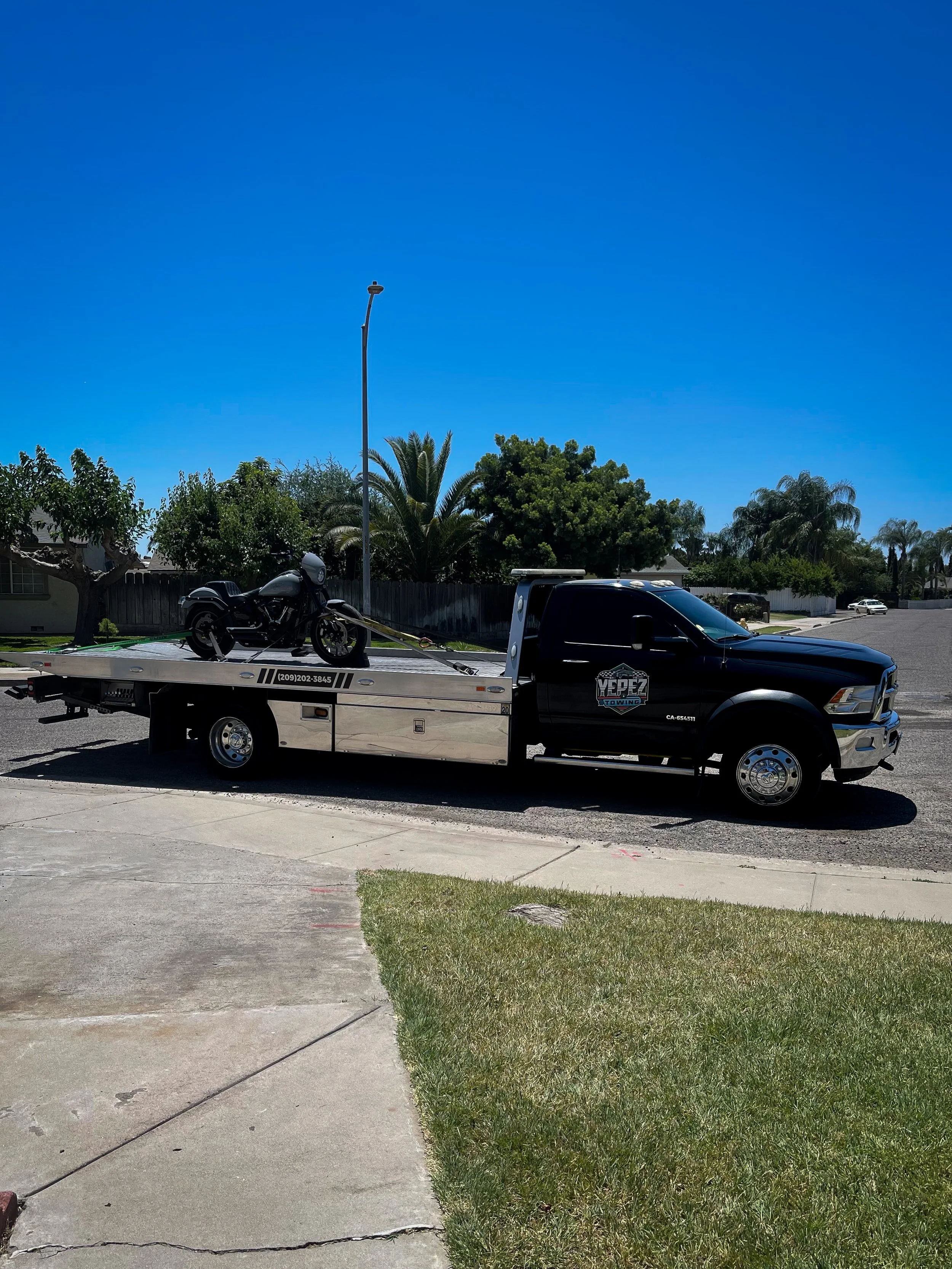 Motorcycle towing near me 