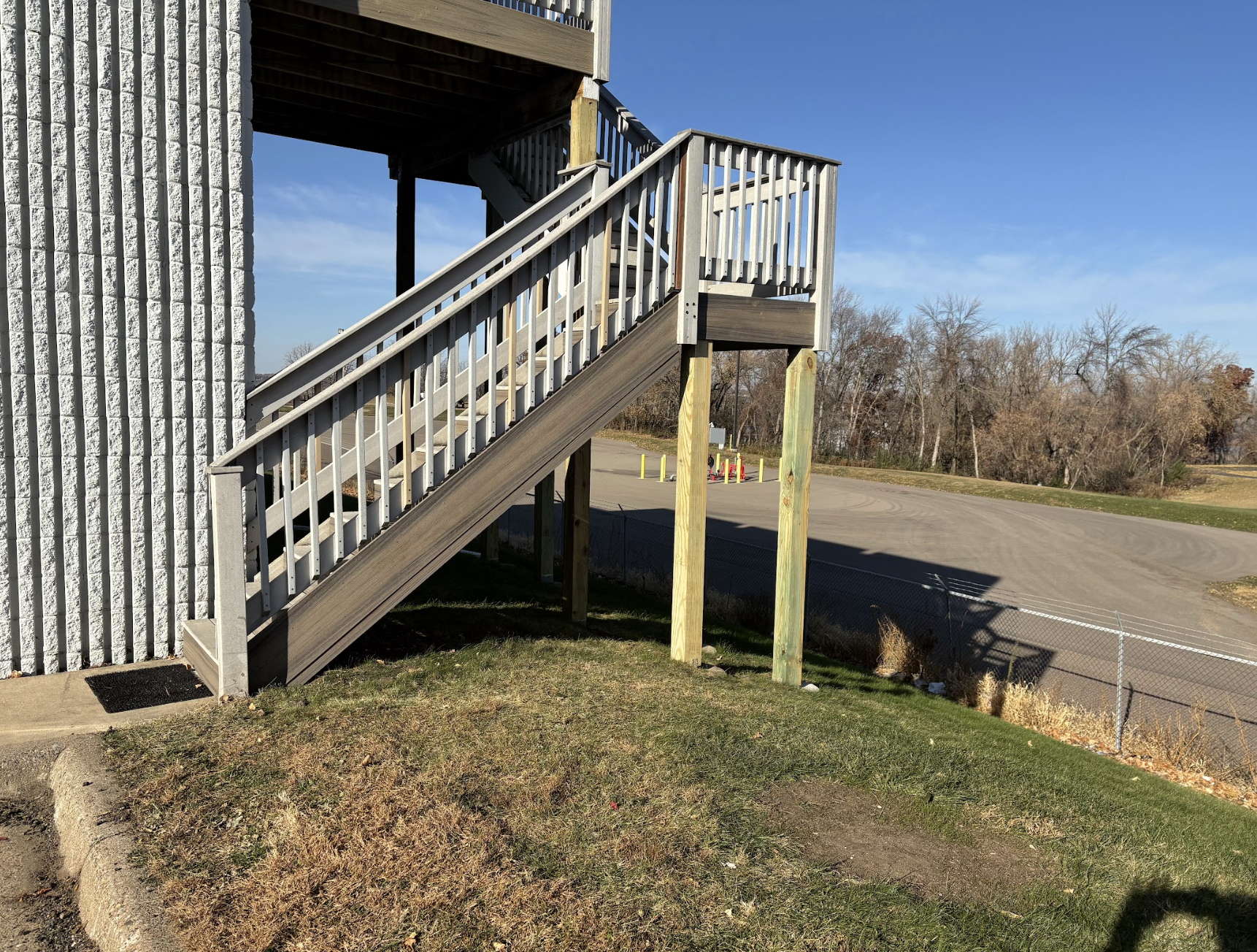 Deck post replacement in Burnsville MN
