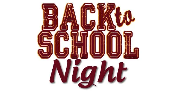 High School Back to School Night
