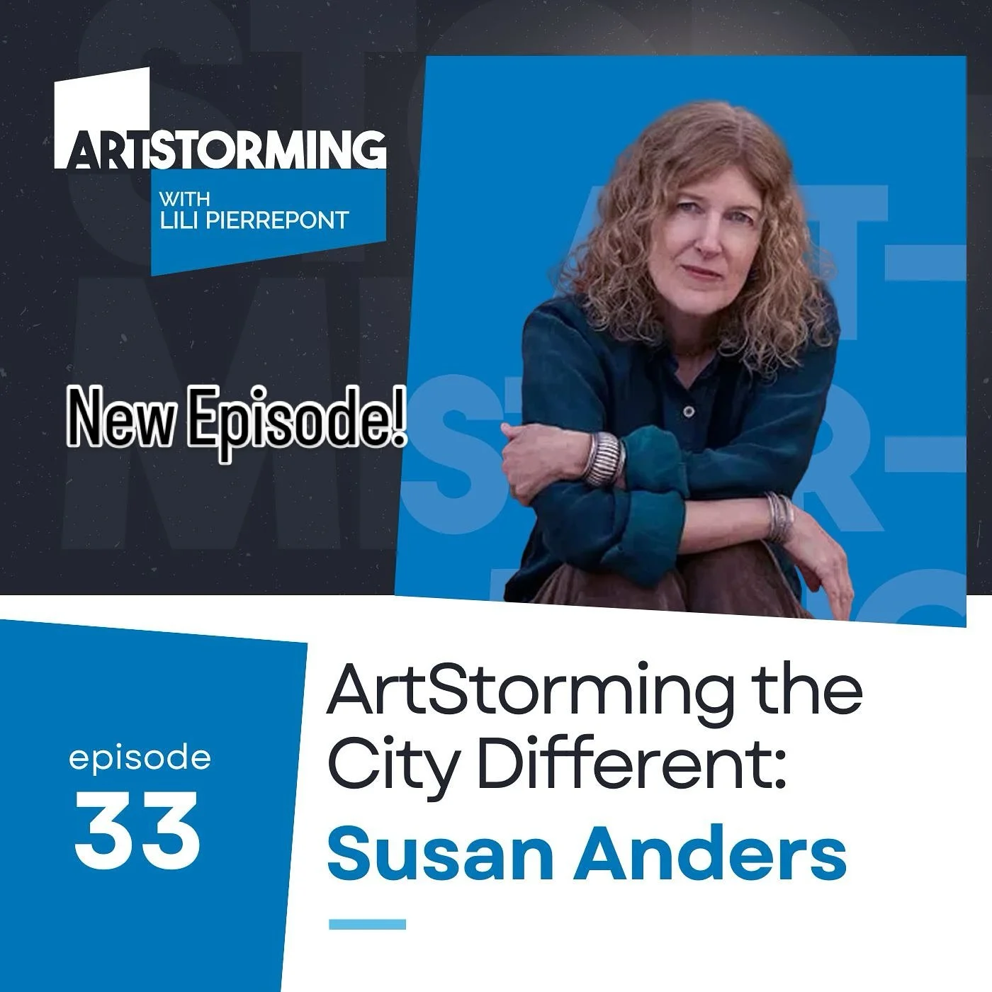 ✨🌟🎶AVAILABLE NOW! ArtStorming the City Different: Susan Anders is available on your favorite podcast station or on ArtStorming.org 
ArtStorming is made possible by ArtBridgeNM.org and listeners like you. 
Listen
Like
Follow
Support Us