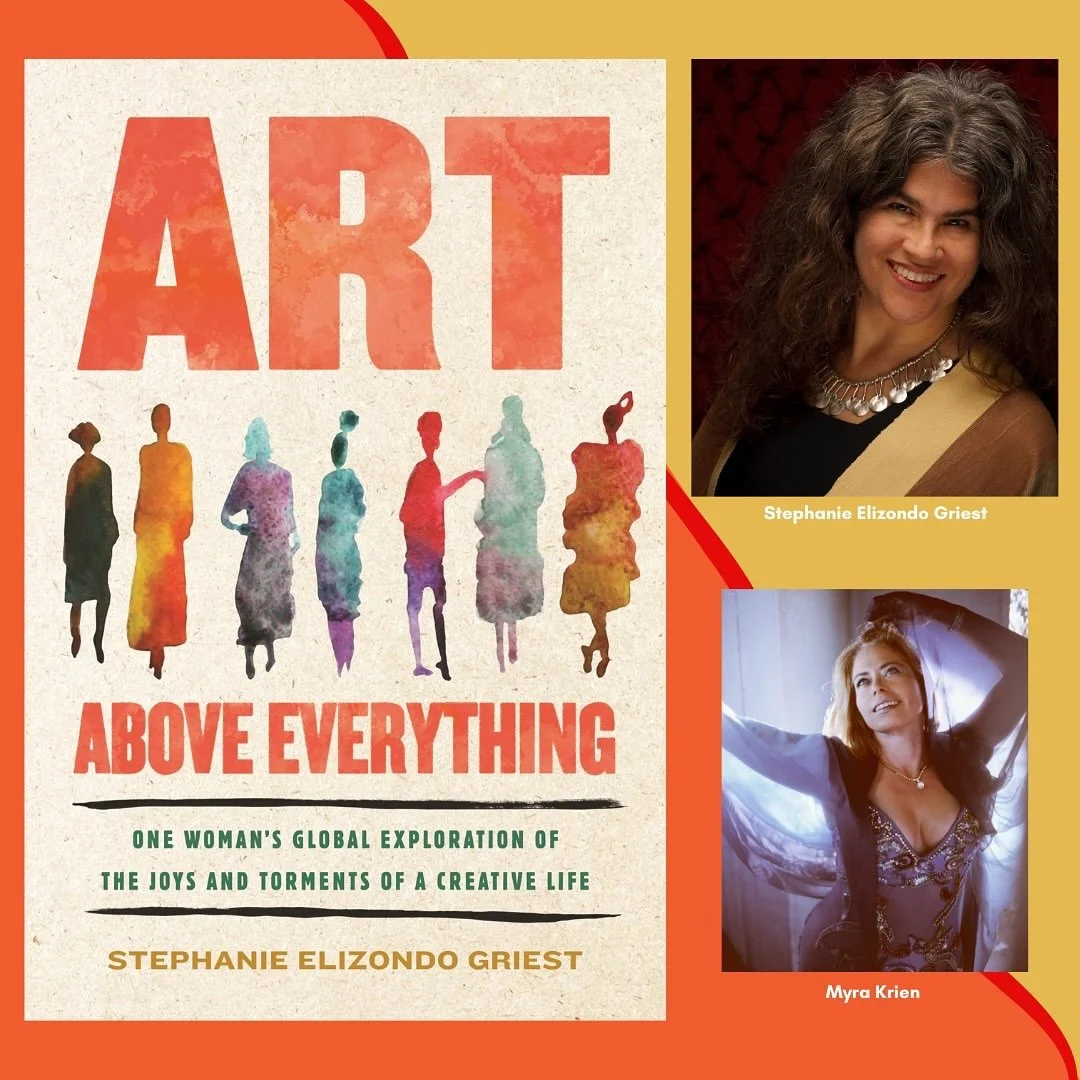 Congratulations to ArtStorming guest Myra Krien!  Repost from @myramosaic
&bull;
I&rsquo;m so honored to be one of the featured artists in author Stephanie Elizondo Griest&rsquo;s new book &ldquo;Art Above Everything: One Woman&rsquo;s Global Explora