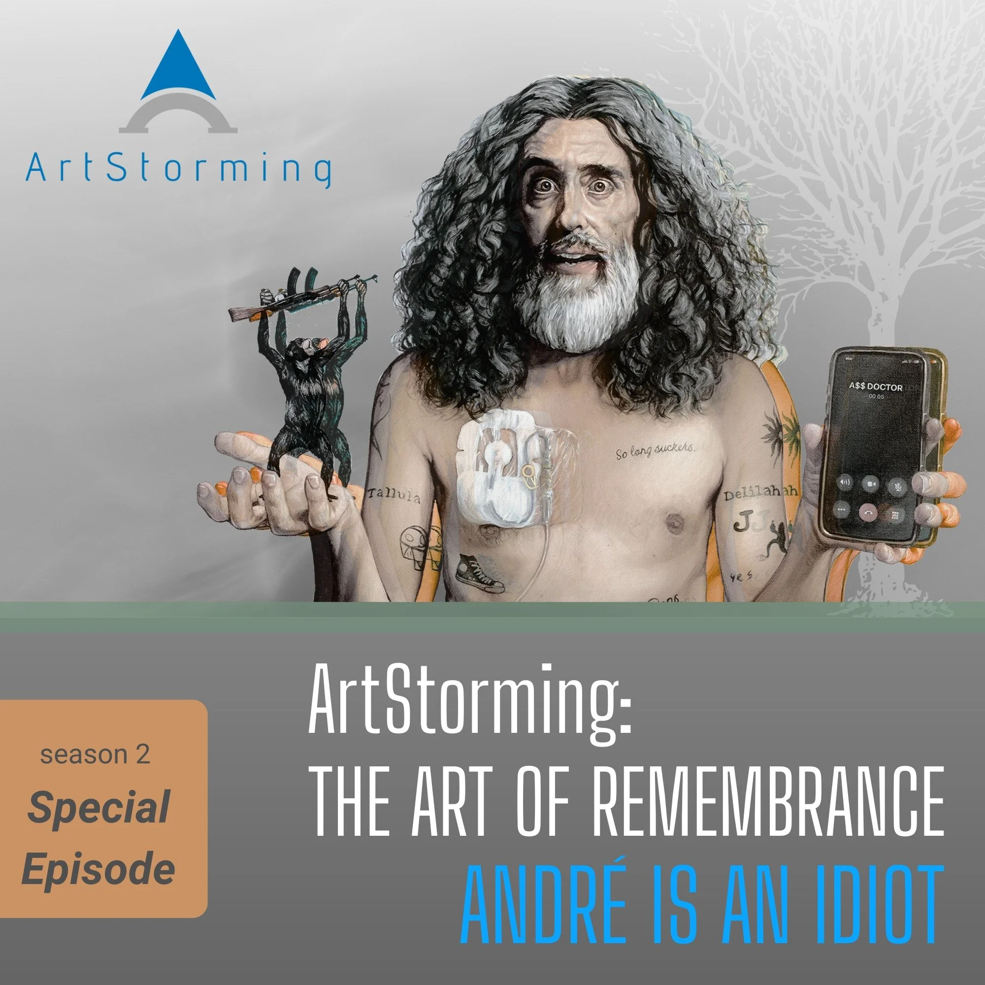 🌟SPECIAL EPISODE🌟

Mortality doesn&rsquo;t have to be a closed door.

We sit down with Director Tony Benna and Producer Stelio Kitrilakis to unpack Andr&eacute; Is an Idiot, the award-winning documentary that turns a terminal diagnosis into a rioto