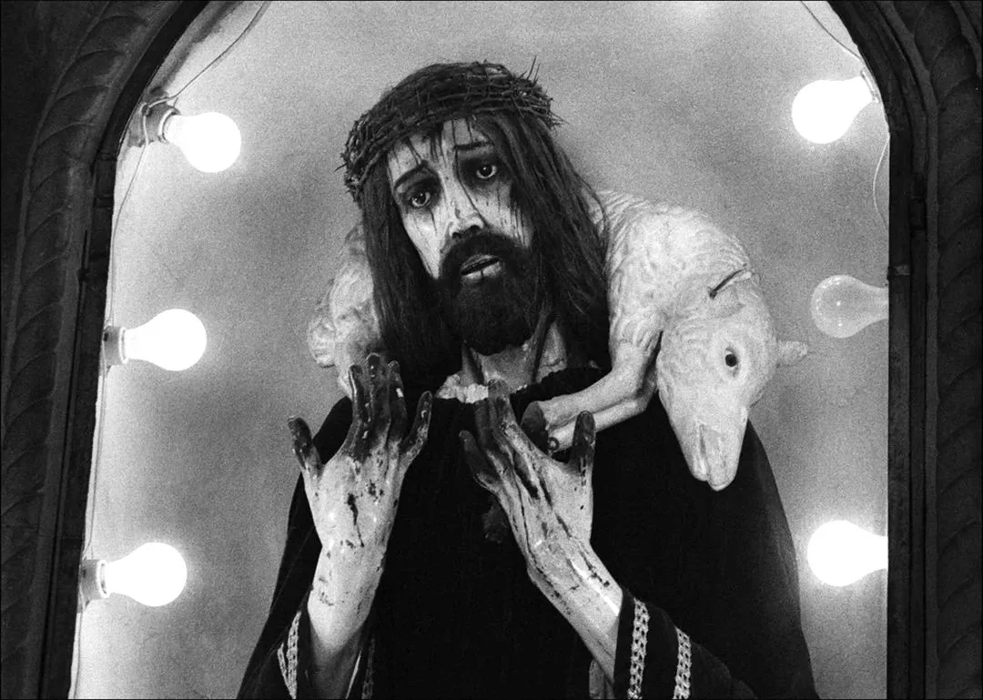 Jesus with Lamb, Mexico 1985
