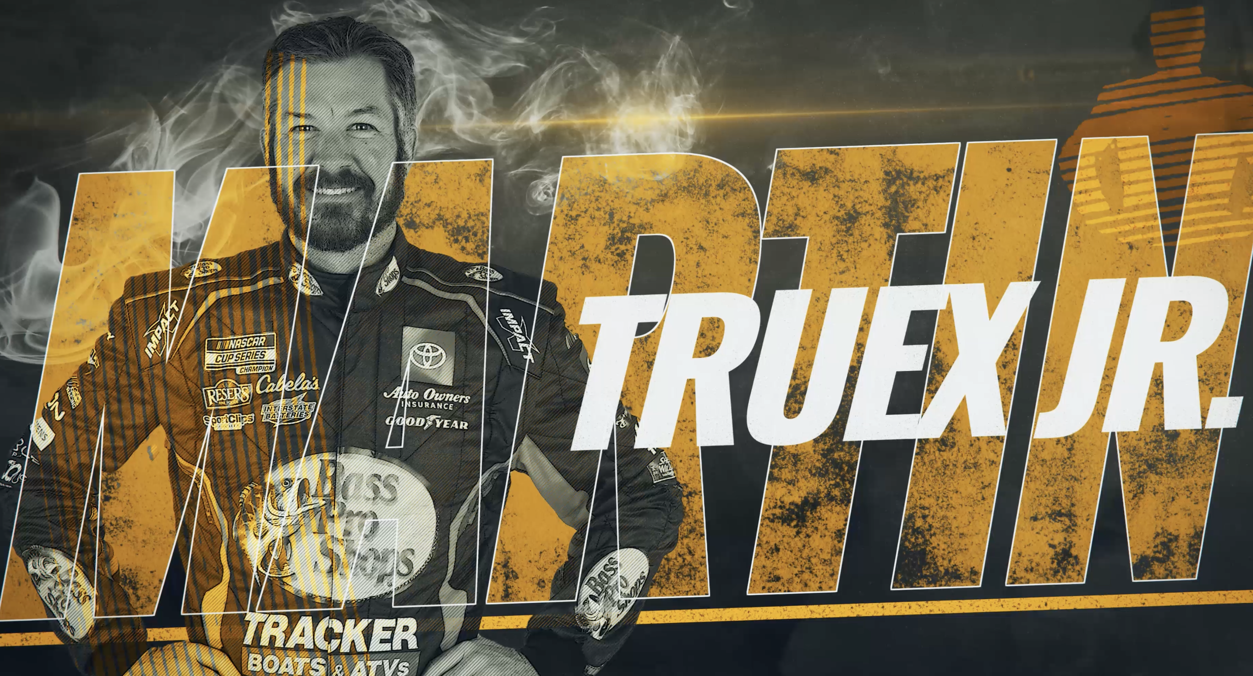 NASCAR Driver Hype Motion Graphic