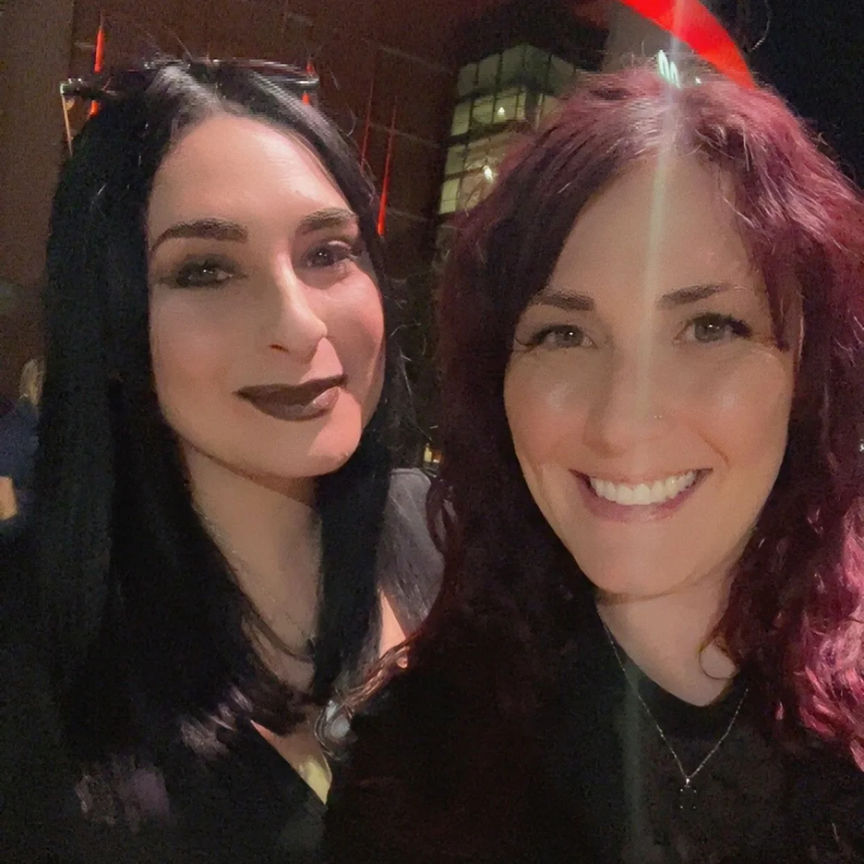 A little late on listing the onyx hex rings, this is why &mdash;&gt; Attended a  Sleep Token Ritual with my bestie. 5 sizes will be available, also made to order &mdash; Wednesday 5PM MST.