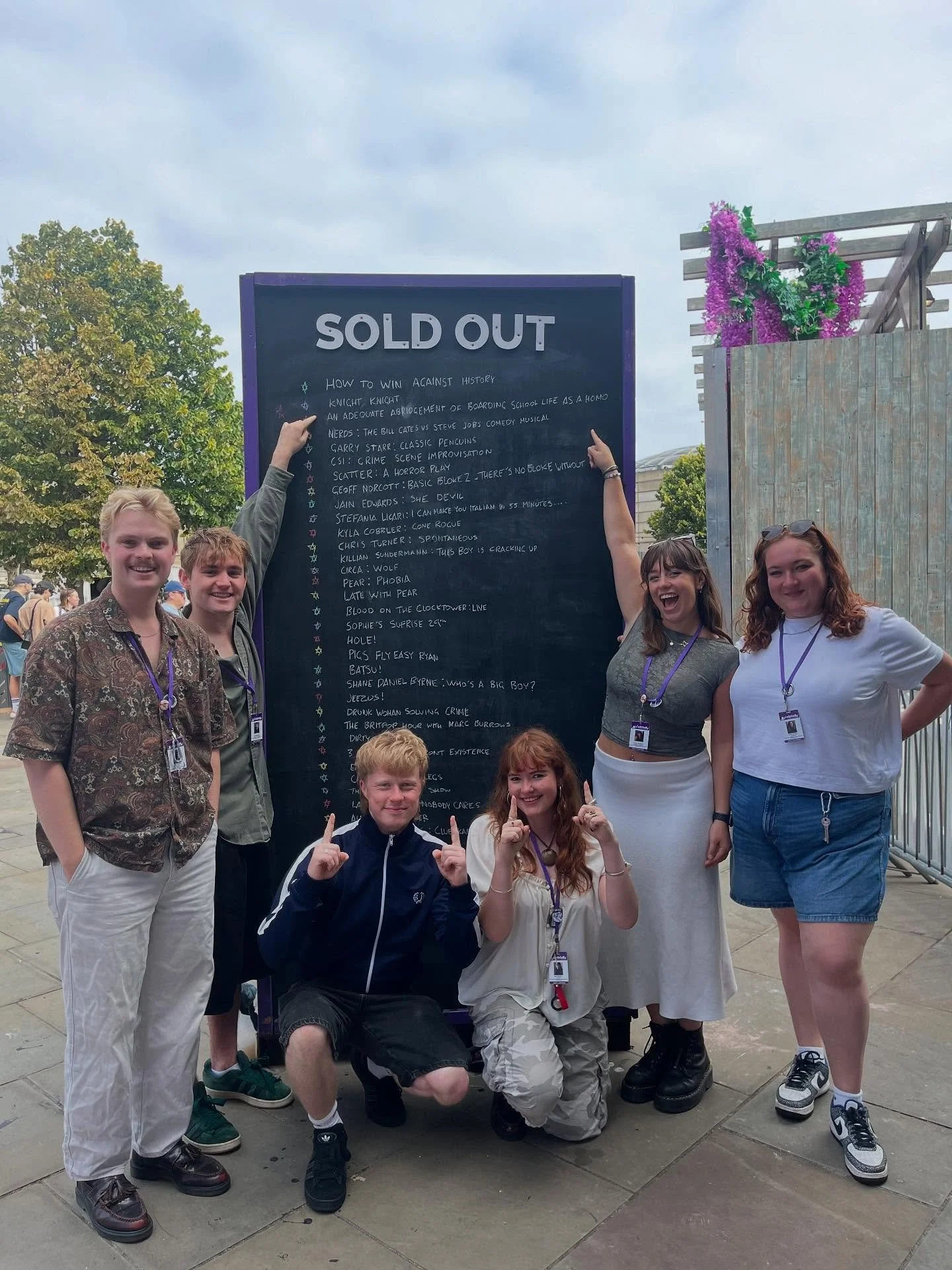 SOLD OUT SATURDAY😝

Tickets selling fast for tomorrow so grab em while you can!