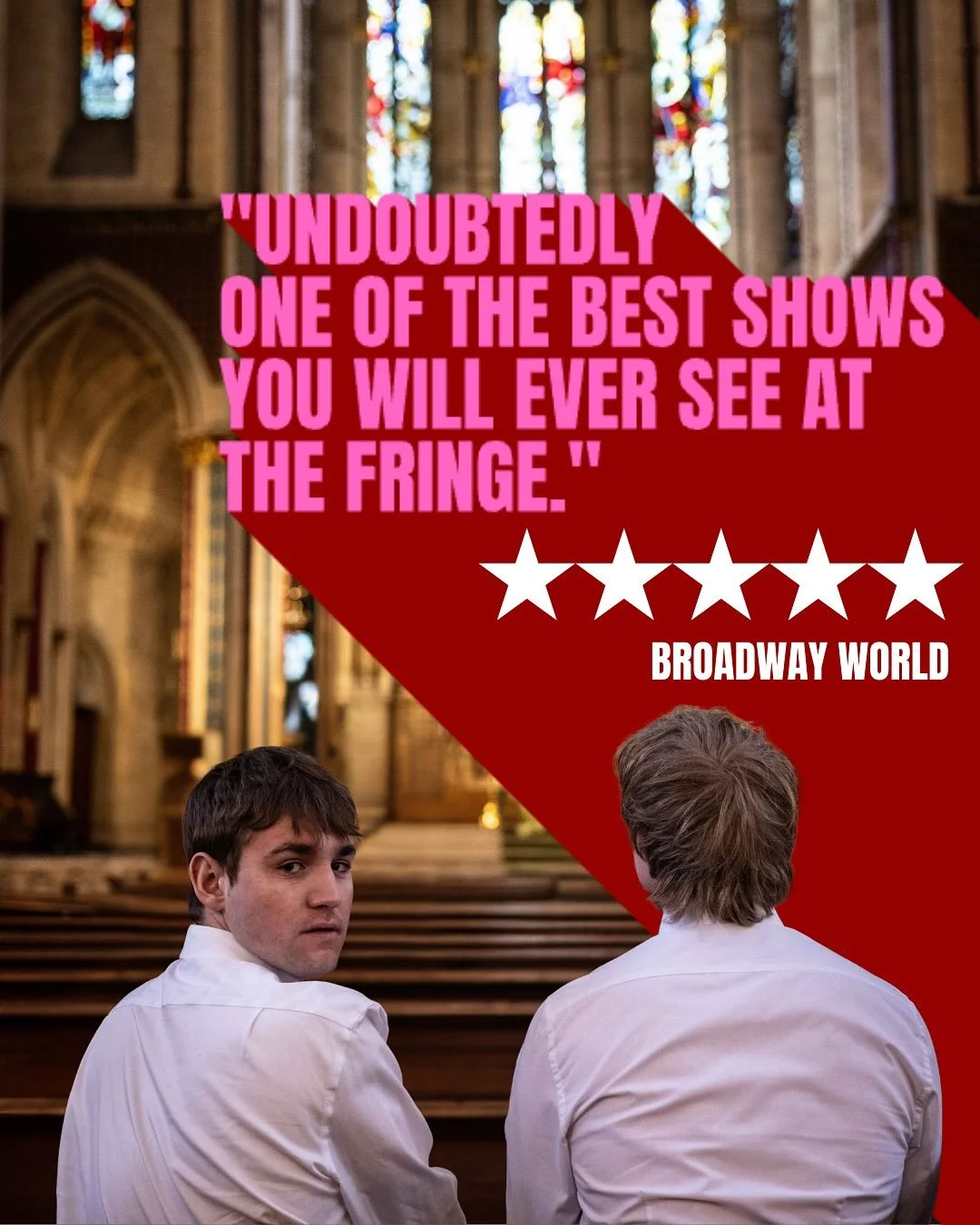 ⭐️⭐️⭐️⭐️⭐️ from @scotsgay_arts and @broadwayworlduk !!

With only 3 more shows to go (what?!) we are in our final stretch of fringe. Grab your tickets now and come boogie to Britney with us whilst you still can💋