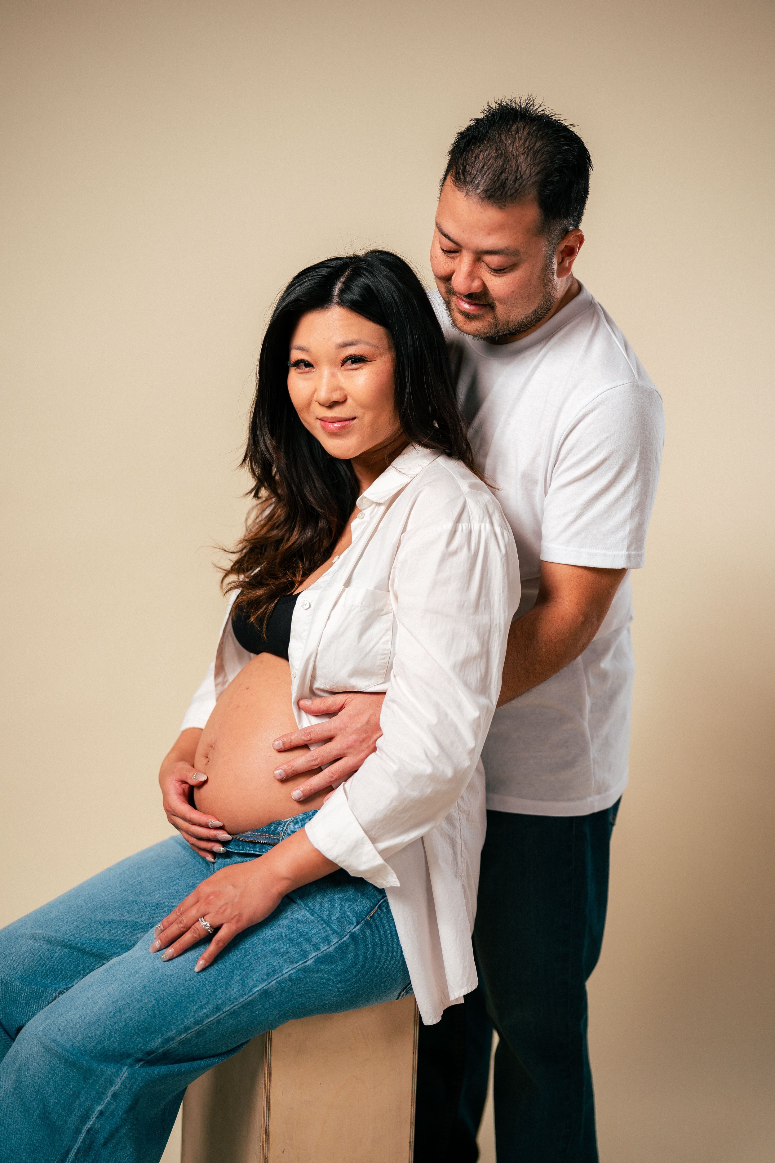 Professional lighting photography, Editorial studio, High-end studio session, Studio portraits