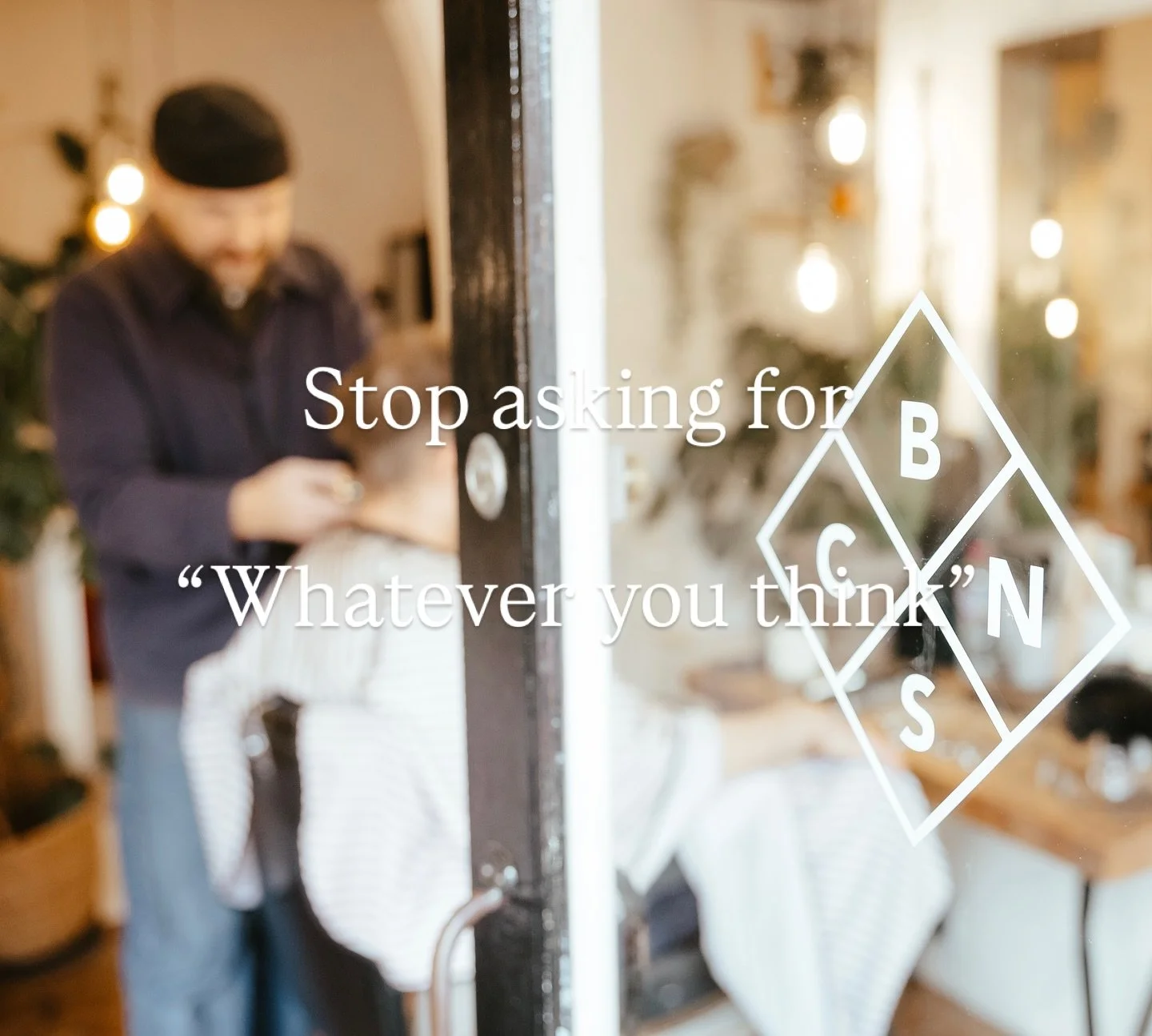 This is something that happens a lot, we&rsquo;re always stoked to give advice but having an idea of how you want your hair to FEEL is so important. Whether it&rsquo;s based on lifestyle or work, would you be happy to share what vibe you&rsquo;d like