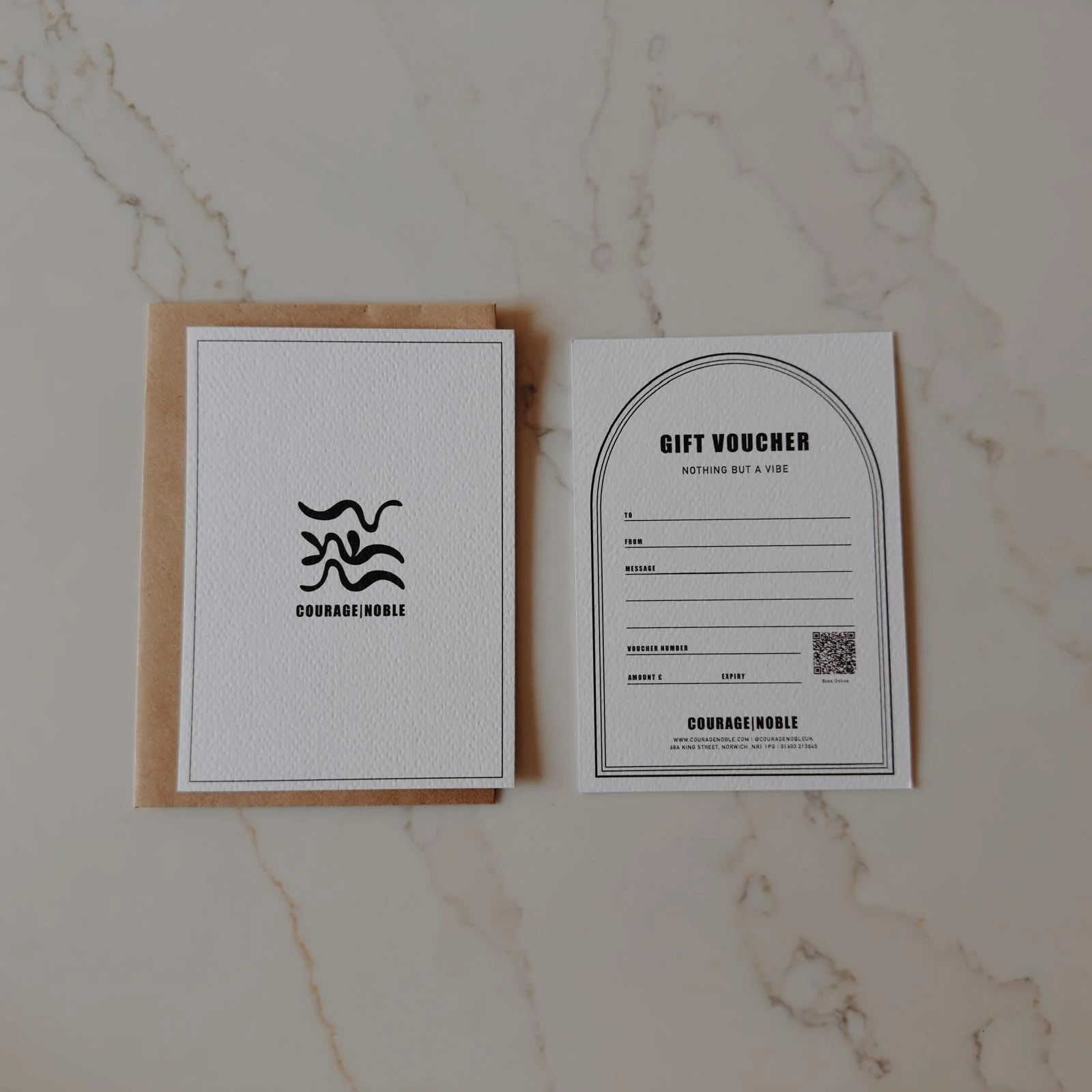 Courage | Noble physical gift voucher for grooming and services