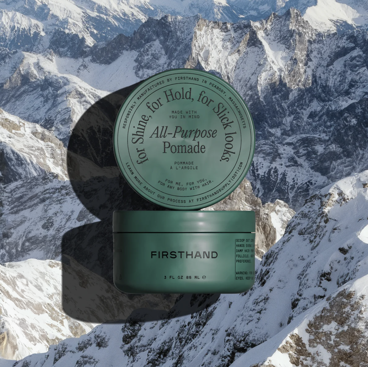 first hand pomade hair product from Courage | Noble barbershop