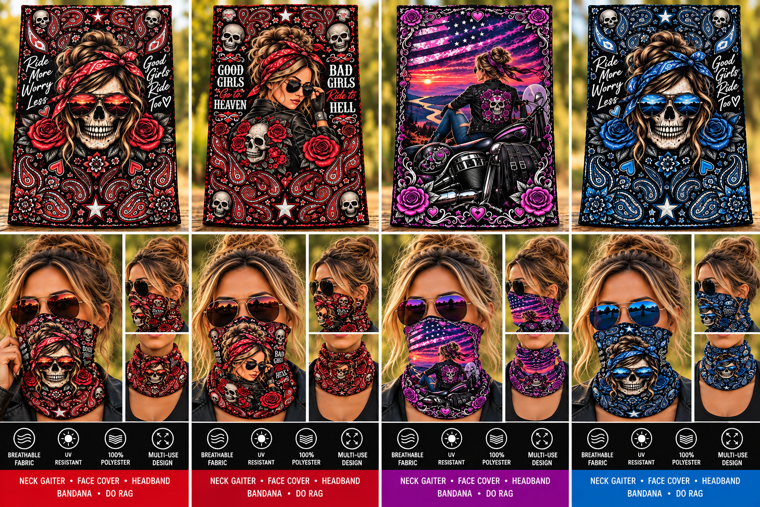 Four-Panel Biker Neck Gaiter Collection.png